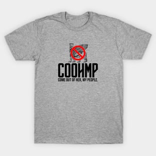 COOHMP Babylon - Come Out Of Her My People - Black T-Shirt